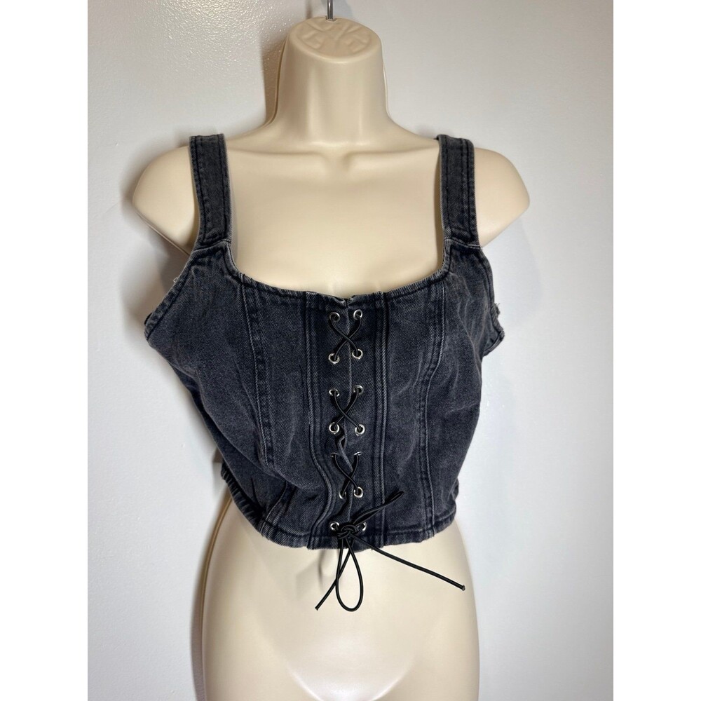 Wild Fable corset top black Medium